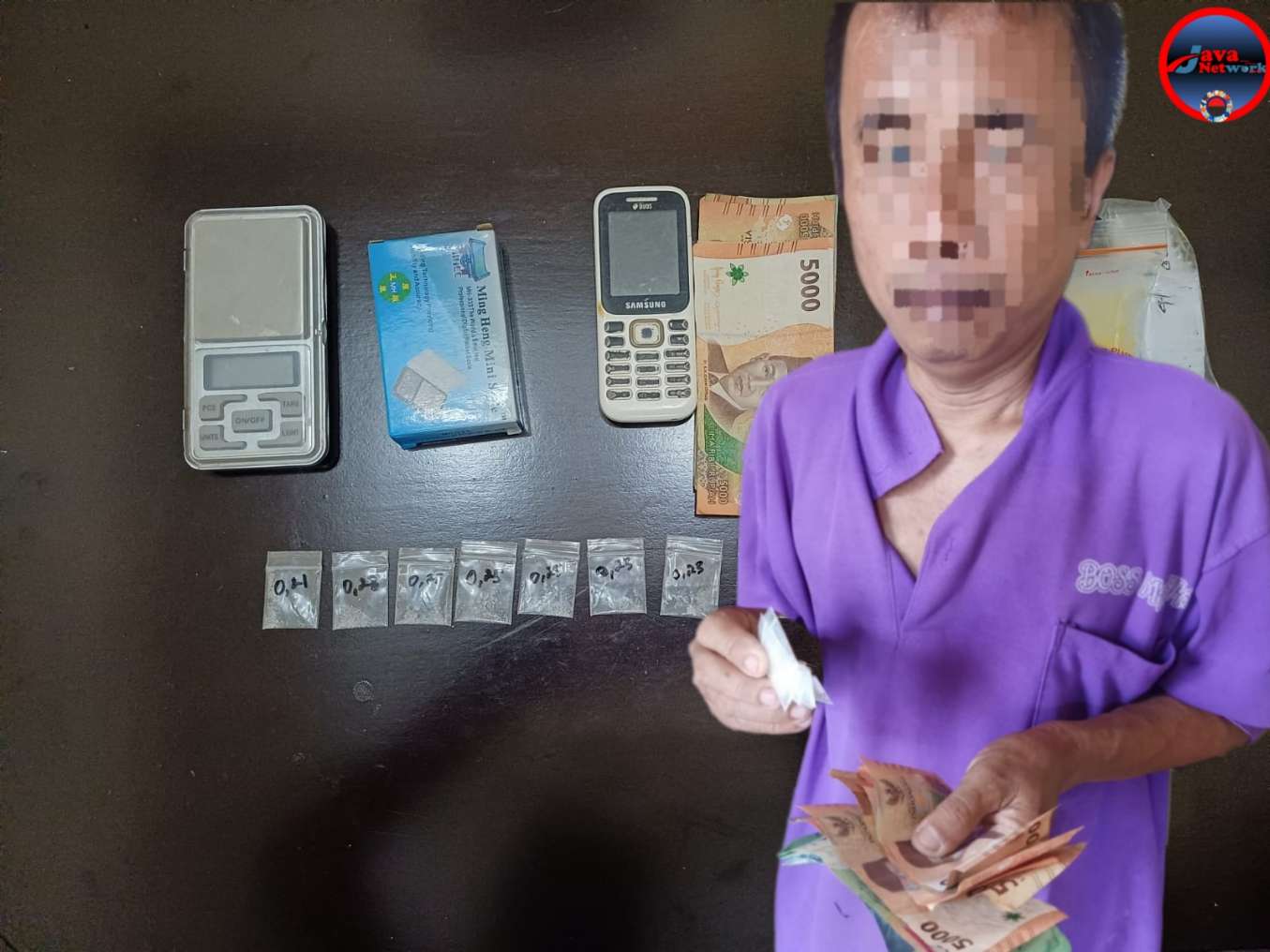 Warga Desa Gapurana Kecamatan Talango Ditangkap Polisi Gegara Simpan Narkoba di Rumah 