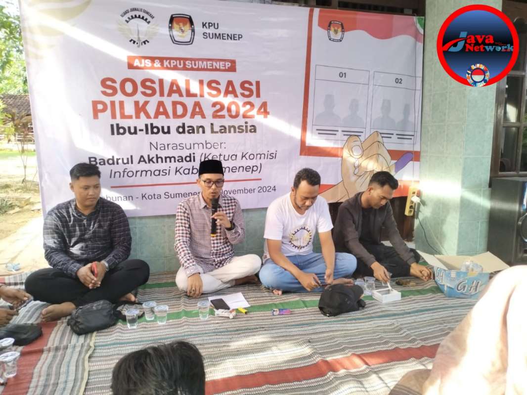 Gelar Sosialisasi Bersama KPU, KI Sumenep dan AJS Sasar Pemilih Lansia, Pastikan Pilkada Berlangsung Luber Jurdil