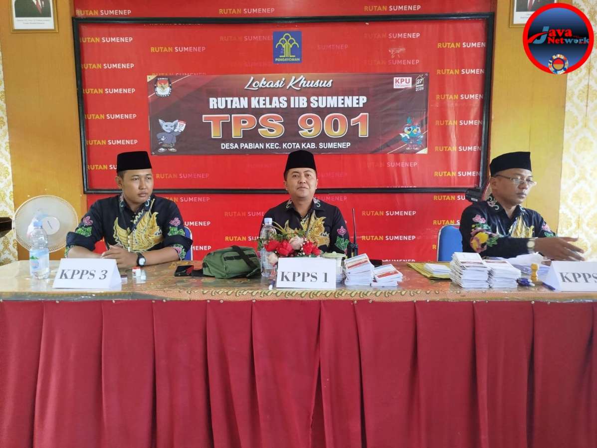 Rutan Sumenep Gelar Pemungutan Suara Bagi WBP