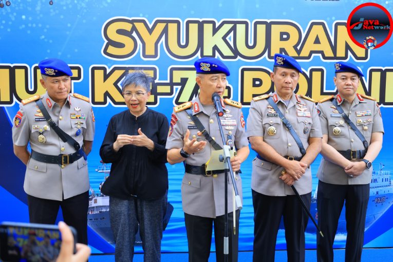 Polairud Baharkam Polri Rayakan HUT ke-74 dengan Semangat Mengamankan Sumber Daya Kelautan