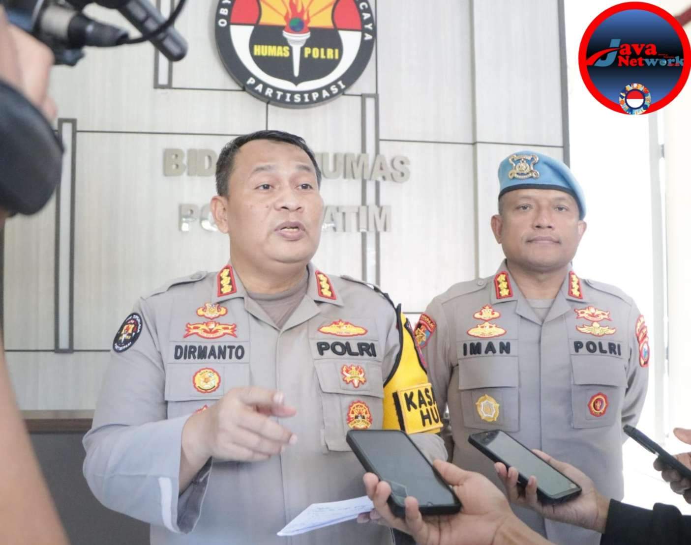 Kabid Humas Polda Jatim Kombes Pol Dirmanto