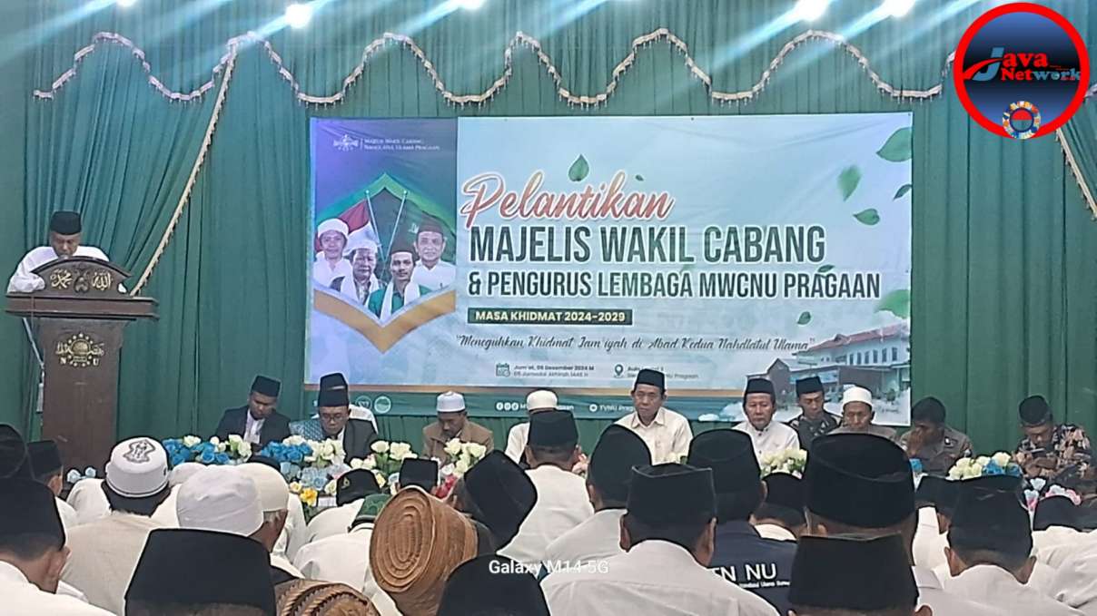Pengurus MWC NU Pragaan Masa Khidmat 2024-2029 Resmi di Lantik