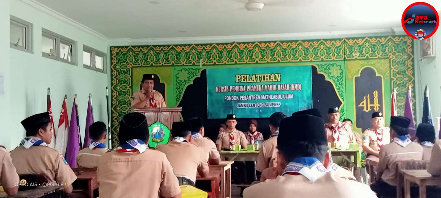 Sukses...! KMD Kwarcab Sumenep di PP Mathlabul Ulum Cetak Generasi Pembina Pramuka Berkompeten