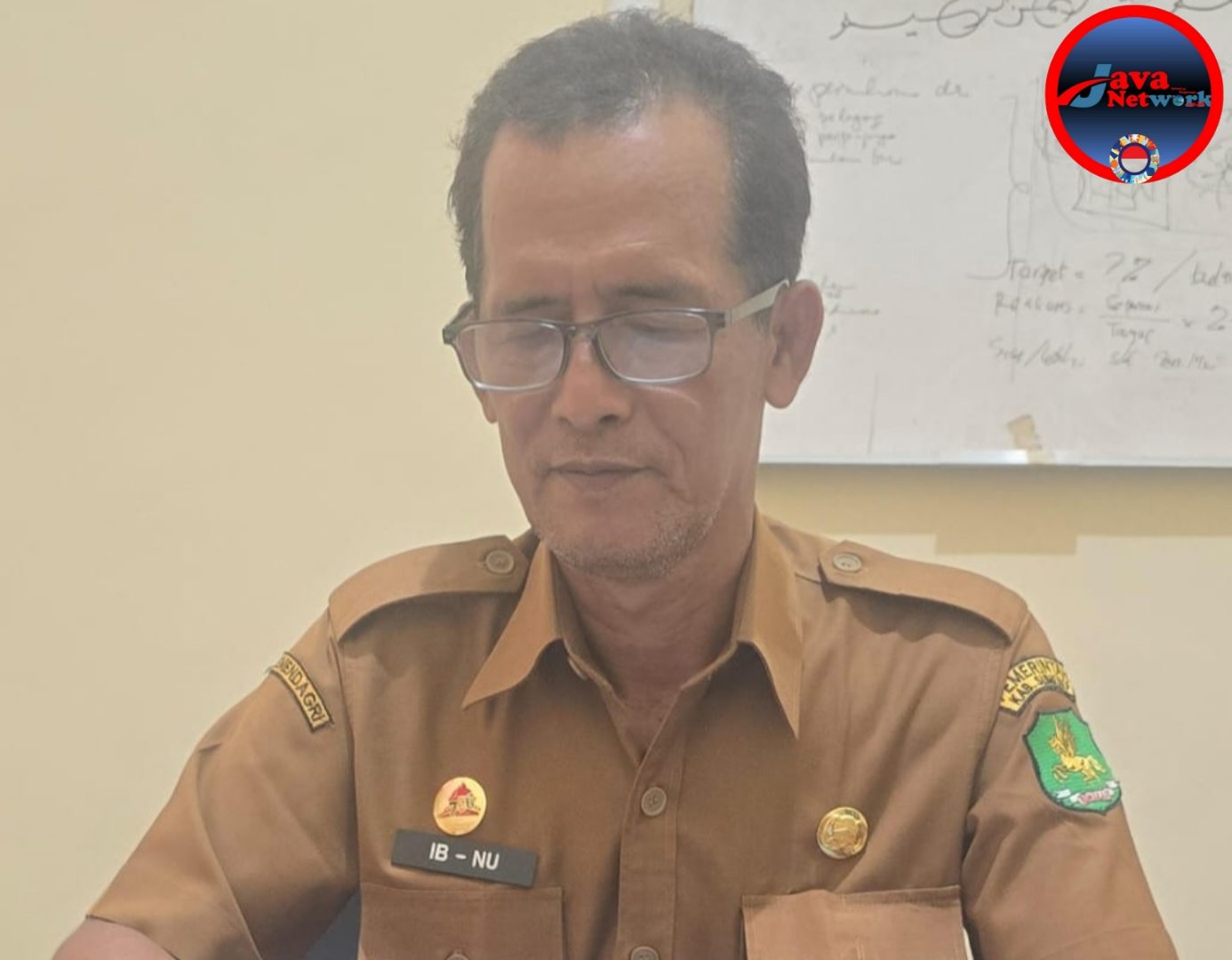 Plt. Kepala UPT Pasar Diskop UKM Perindag Kabupaten Sumenep, Ibnu Hajar 