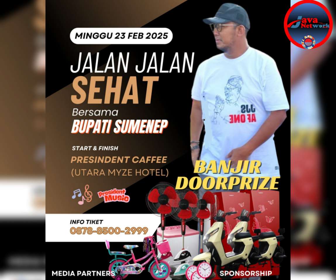 Jalan-Jalan Sehat Sumenep Bersama Bupati : Harmoni Olahraga, Inspirasi, dan Kebersamaan Menuju Masa Depan Gemilang
