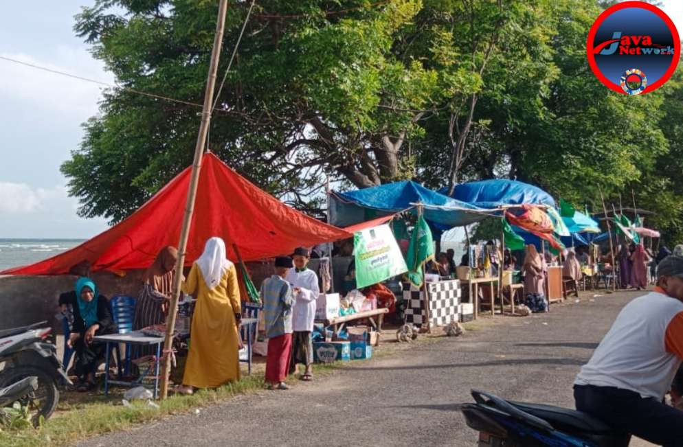Gerakkan Ekonomi Warga, MWCNU Nonggunong Hadirkan Bazar UMKM Penuh Semangat