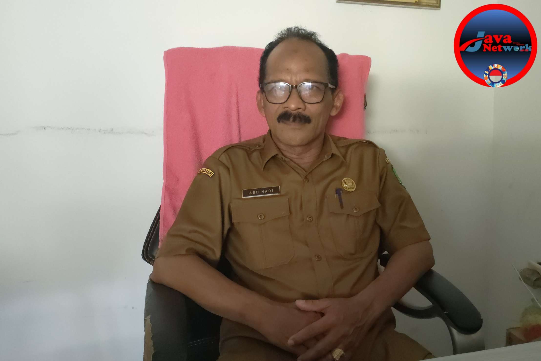 Kepala Desa Talaga Kecamatan Ganding, Abd Hadi, S.Sos