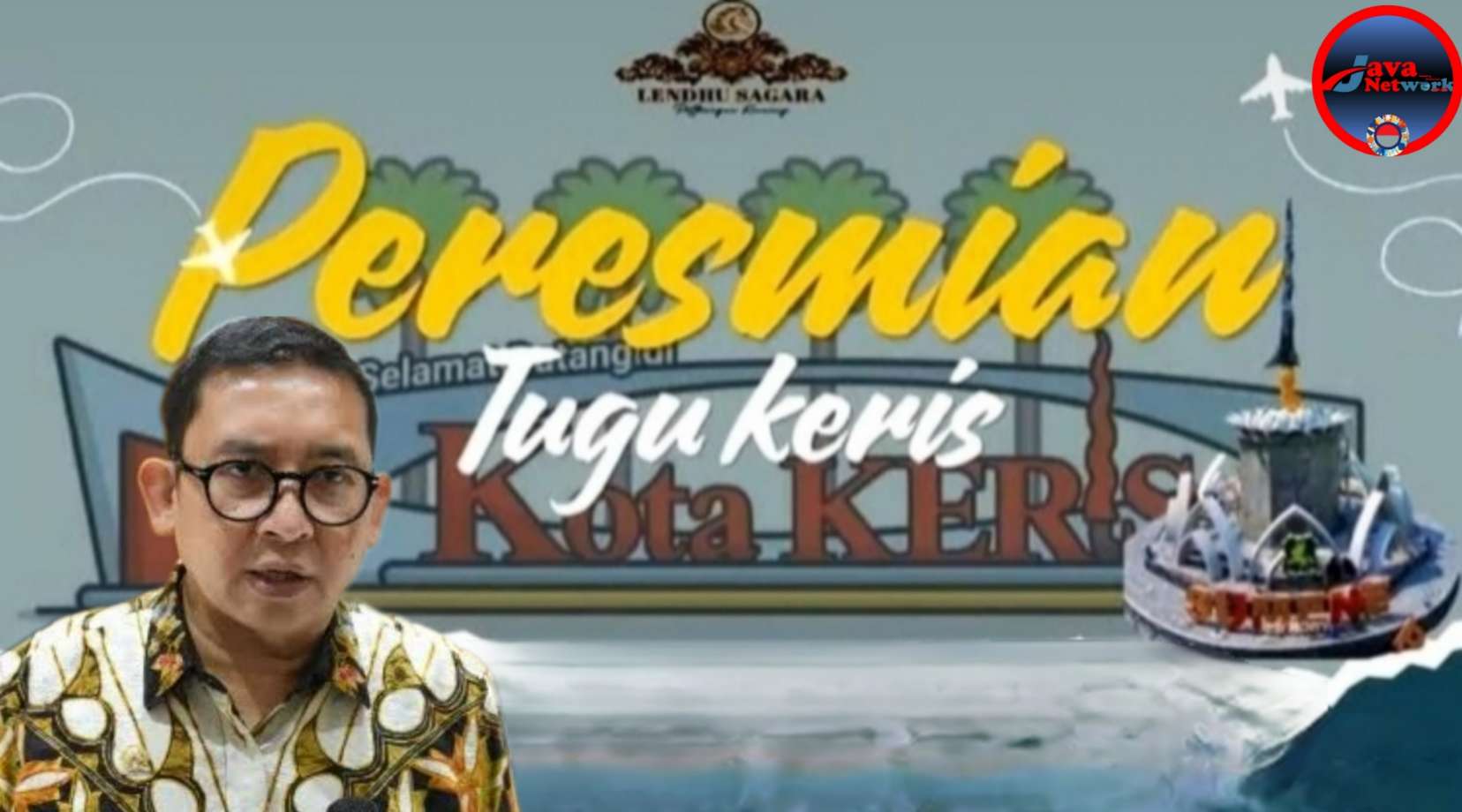 Pamflet Tugu Keris Di Kecamatan Pragaan dan Mendikbud RI Fadli Zon 