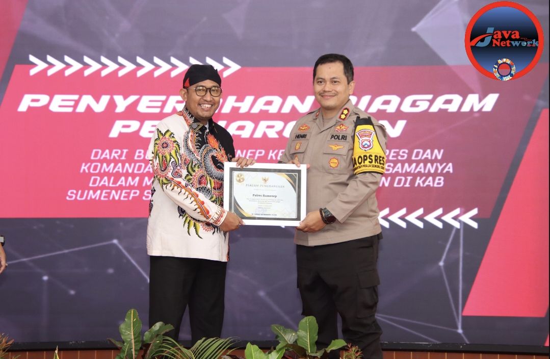 Bupati Achmad Fauzi Wongsojudo dan Kapolres Sumenep AKBP Henri Noveri Santoso 