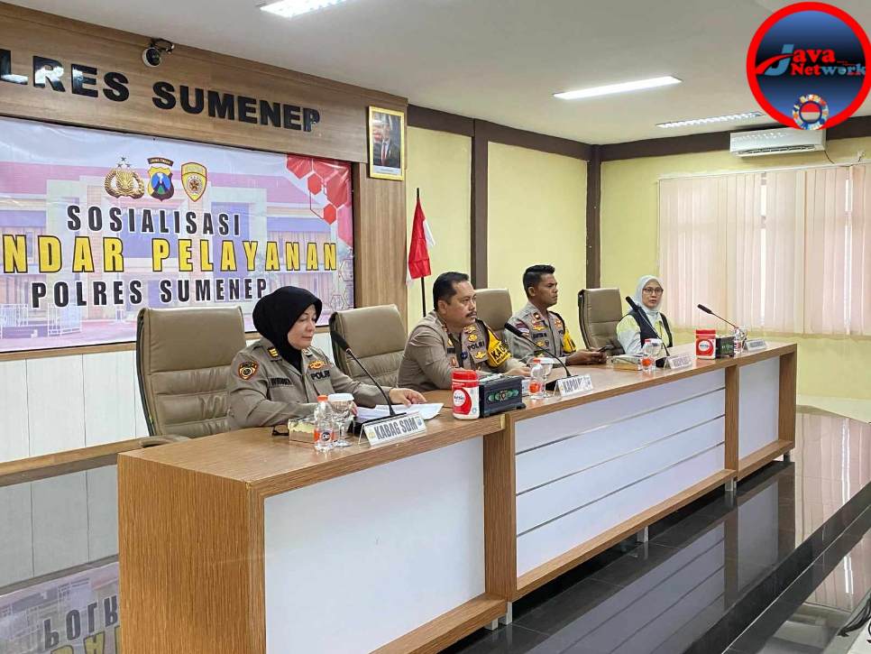 Polres Sumenep Gelar Sosialisasi Standar Pelayanan untuk Tingkatkan Kualitas Layanan Publik