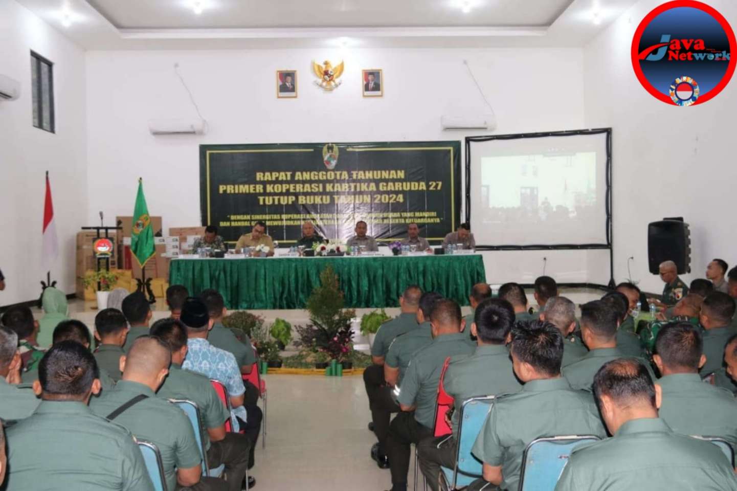 Kodim 0827/Sumenep Gelar RAT Koperasi, Tekankan Transparansi dan Digitalisasi, Senin (24/02/2025)