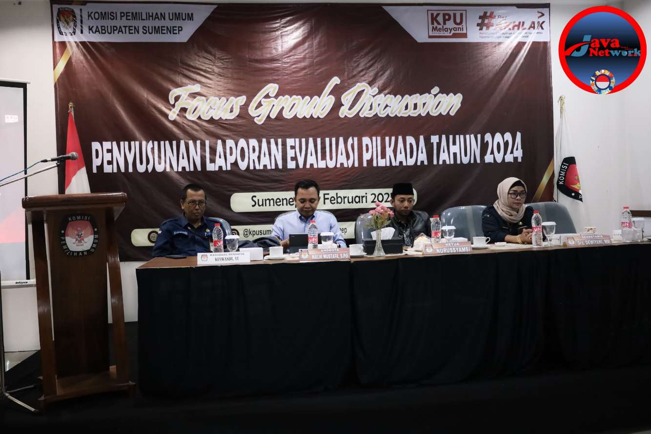KPU Sumenep Gelar FGD Evaluasi Pilkada 2024, Soroti Partisipasi Pemilih dan Akurasi Data