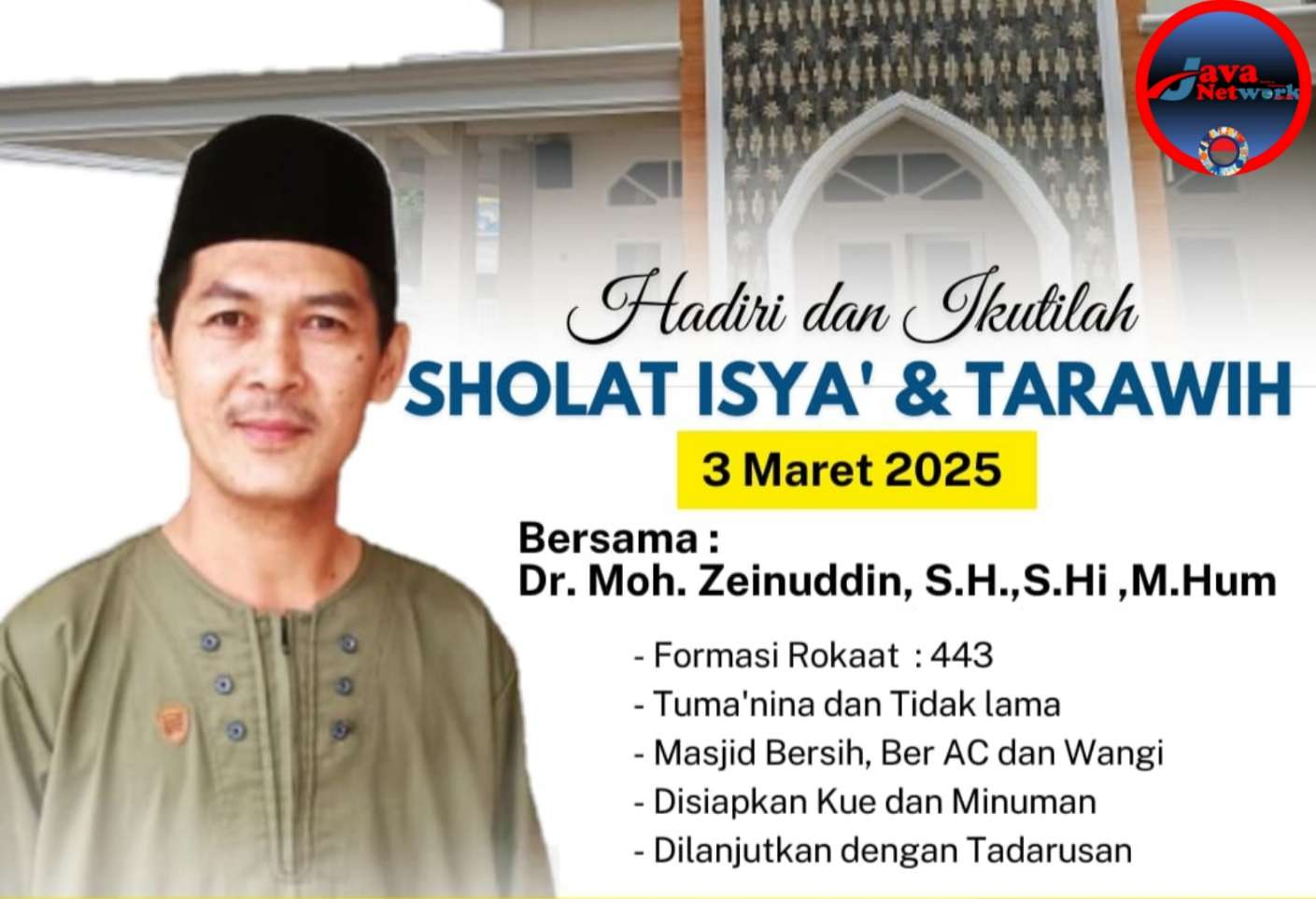 Gema Ramadan: Dr. Zein Ajak Masyarakat Sumenep Merajut Keberkahan di Masjid Jenderal Sudirman