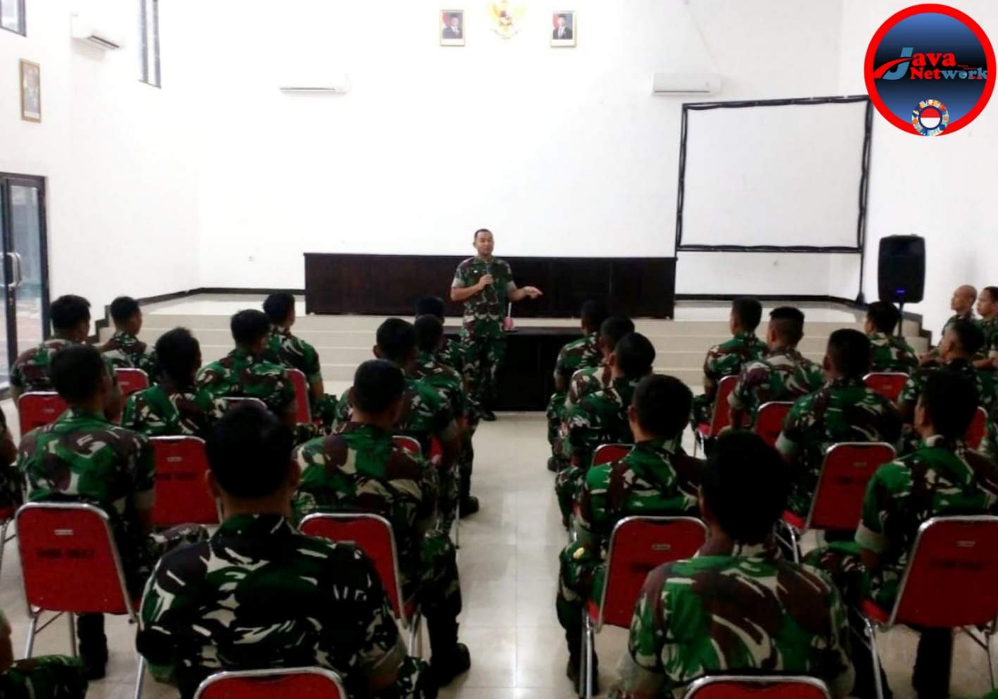Dandim 0827/Sumenep Beri Pengarahan ke Personel Baru: Tekankan Adaptasi dan Rasa Syukur