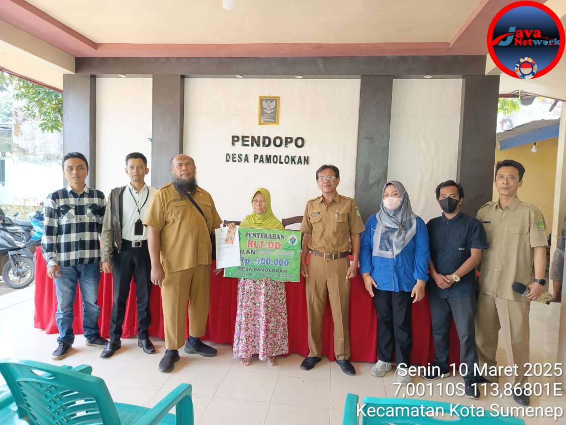 Pemdes Pamolokan Salurkan BLT Dana Desa 2025 untuk 35 KPM