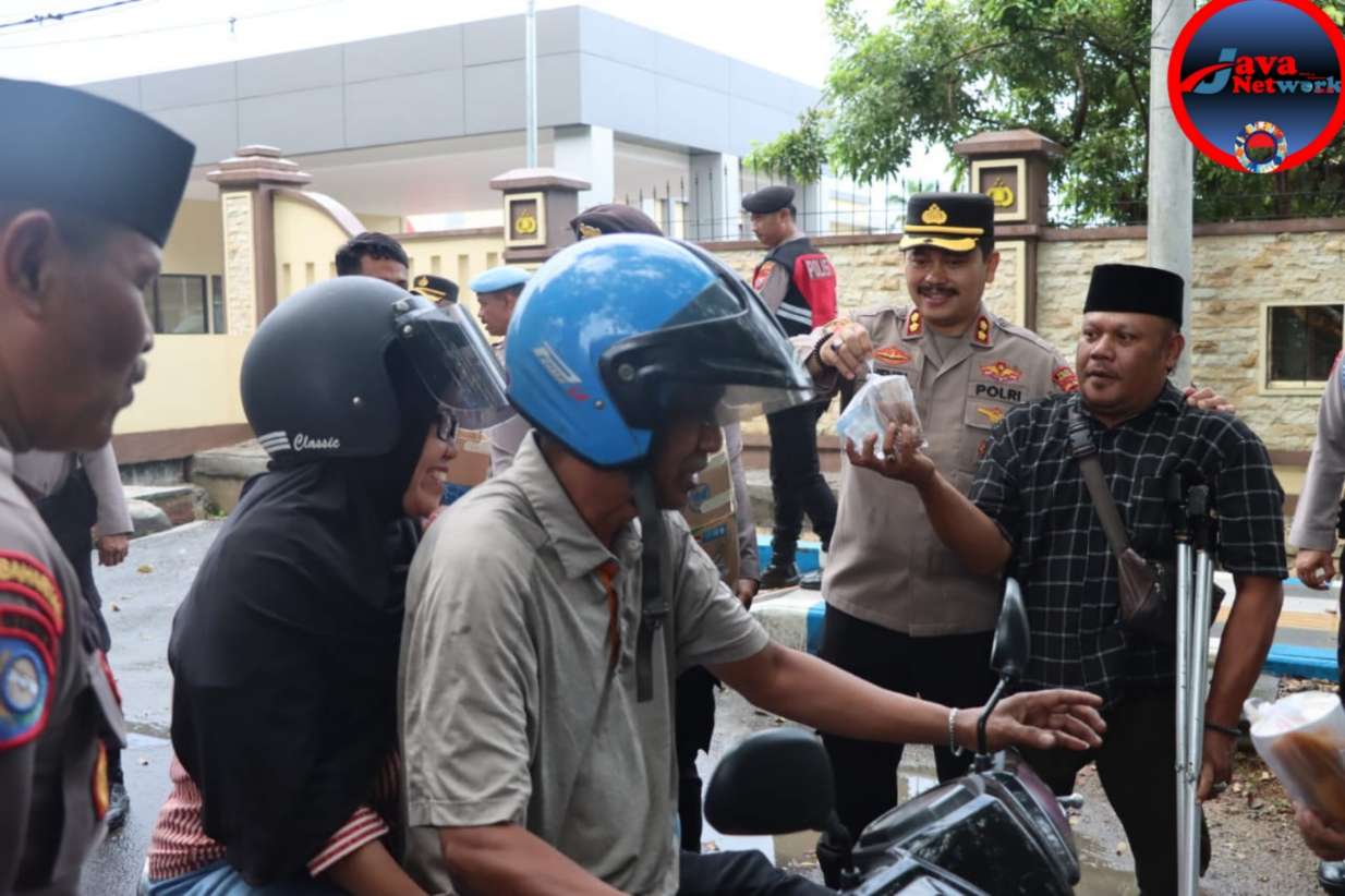 Inspirasi Ramadan: Polres Sumenep Gandeng Komunitas Difabel, Tebarkan Kebahagiaan dengan Berbagi Takjil