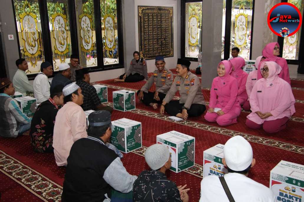Polres Sumenep Gelar Bakti Sosial Ramadhan, Berbagi Sembako untuk Komunitas Difabel