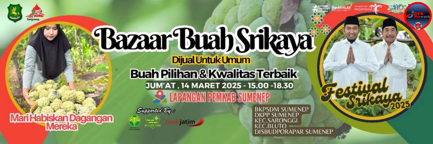 Bazaar Buah Srikaya 2025 Siap Digelar, Momentum Strategis Angkat Perekonomian Petani Srikaya
