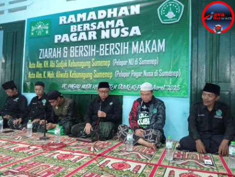 Meneladani Jejak Ulama: PC Pagar Nusa Sumenep Gelar Ziarah dan Bersih-Bersih Makam Sesepuh NU