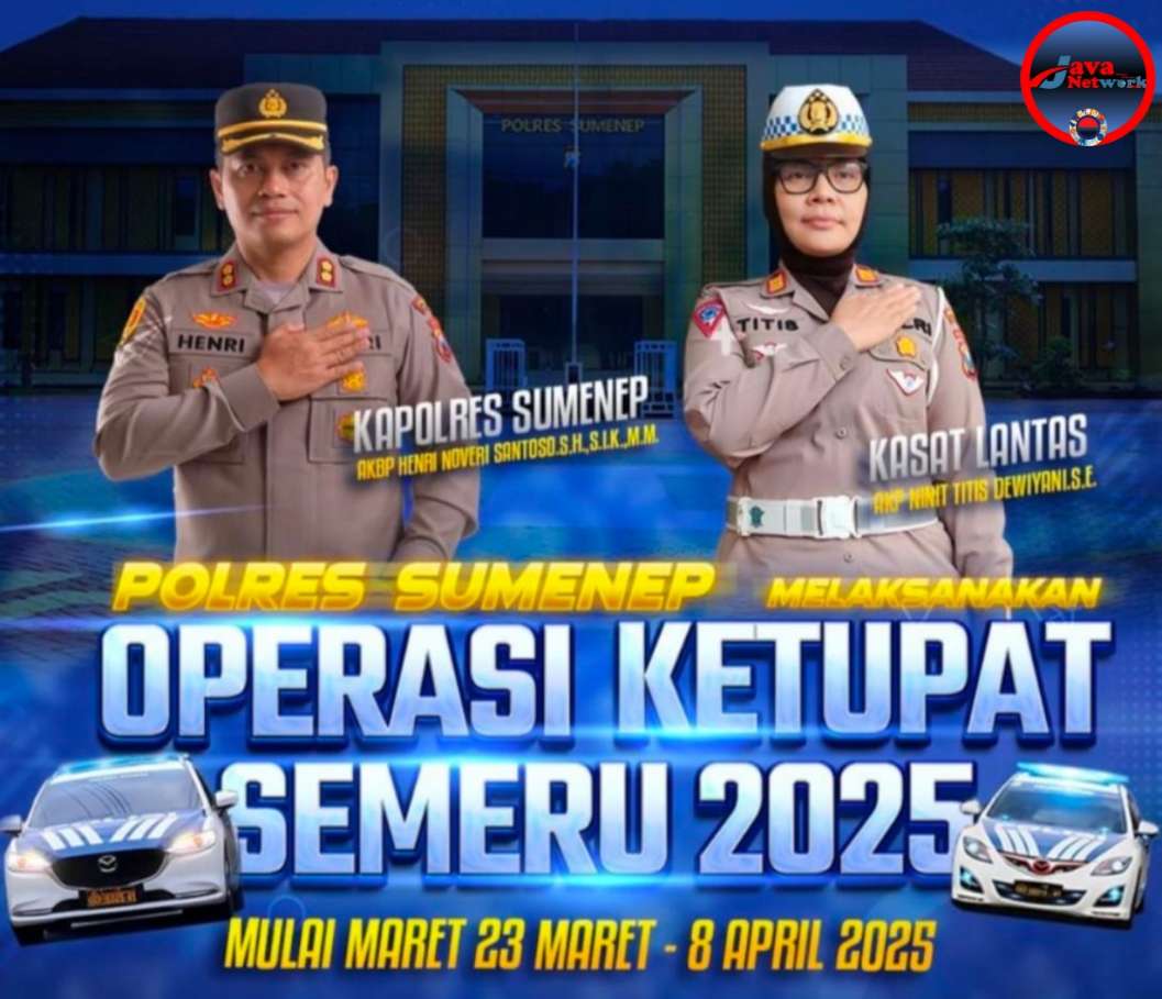 Operasi Ketupat Semeru 2025: Polres Sumenep Siap Kawal Mudik Aman dan Nyaman