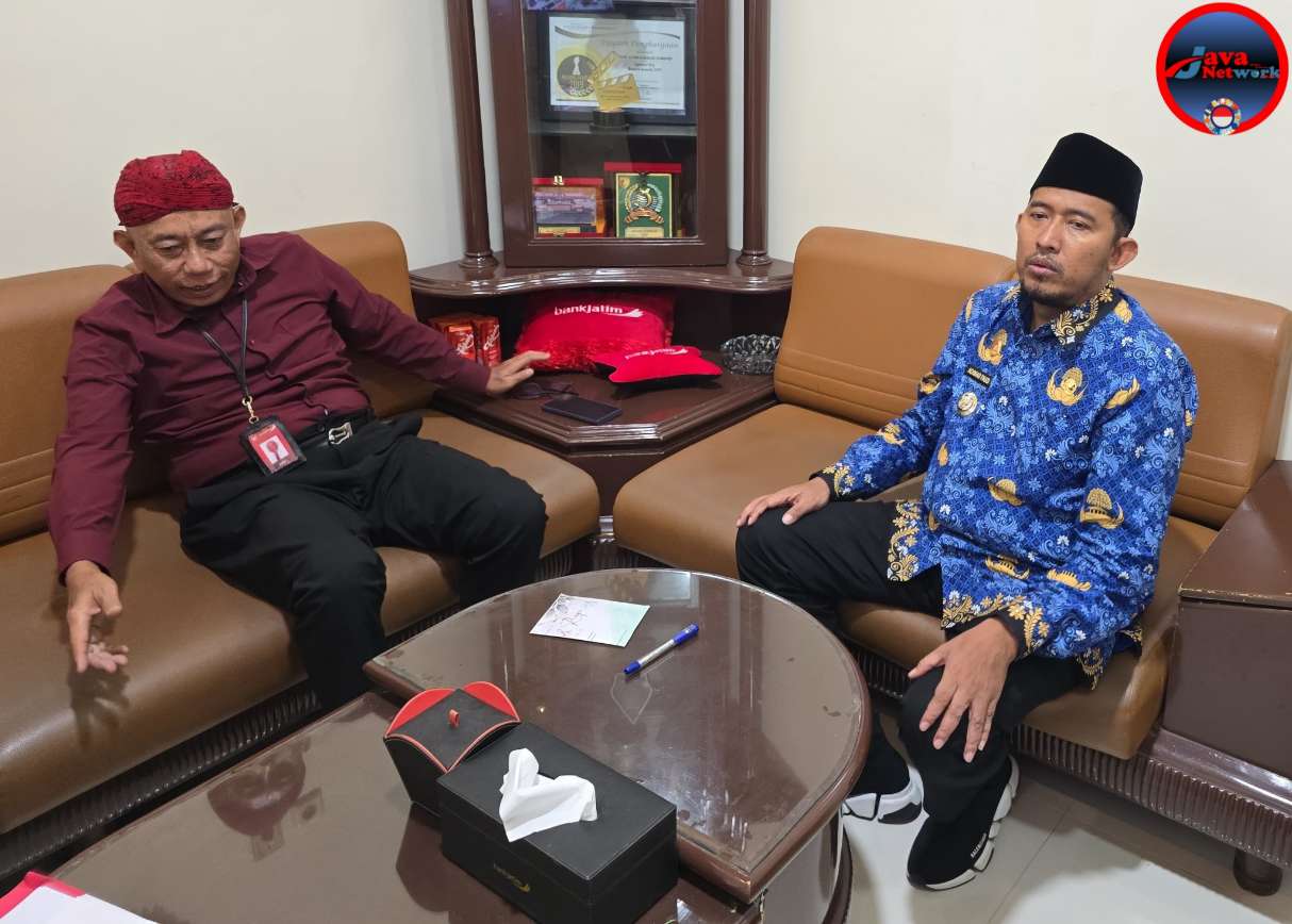 Bupati Achmad Fauzi Wongsojudo Bersama Pimpinan Bank Jatim Sumenep MM. Arif Firdausi