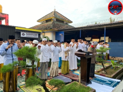 Gema Takbir Menggetarkan Rutan Sumenep, Warga Binaan Menangis Haru di Hari Kemenangan