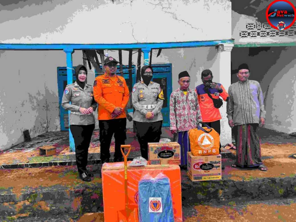 Satlantas Polres Sumenep & BPBD Bergerak Cepat! Aksi Kemanusiaan untuk Warga Terdampak Cuaca Ekstrem