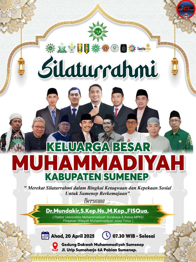 Menyulam Asa dalam Silaturrahmi: Muhammadiyah Sumenep Gaungkan Gerakan Sosial Berkemajuan untuk Negeri