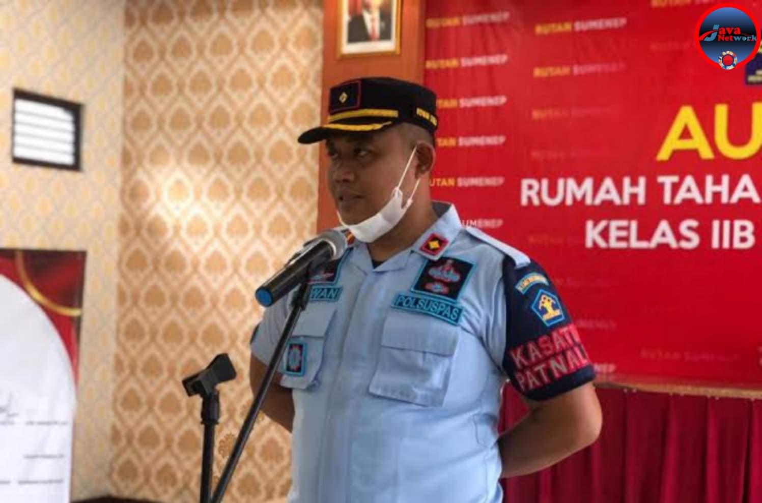 Kepala Rumah Tahanan Kelas IIB Sumenep Ridwan Susilo