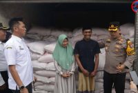 Kapolres Sumenep Tinjau Ketersediaan Pupuk Bersubsidi di Bluto, Dukung Program Swasembada Pangan