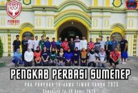 Dari Tanah Sumekar untuk Jawa Timur: Tim Basket Putra Sumenep Bertolak ke Kualifikasi Porprov