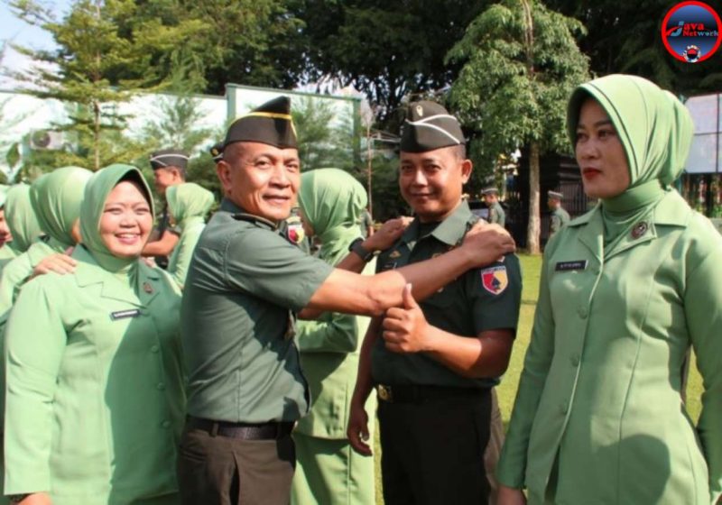 Kodim 0827/Sumenep Gelar Upacara Kenaikan Pangkat 28 Prajurit