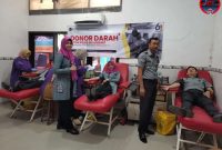 Aksi Donor Darah, Wujud Kepedulian Rutan Sumenep Peringati HBP ke-61