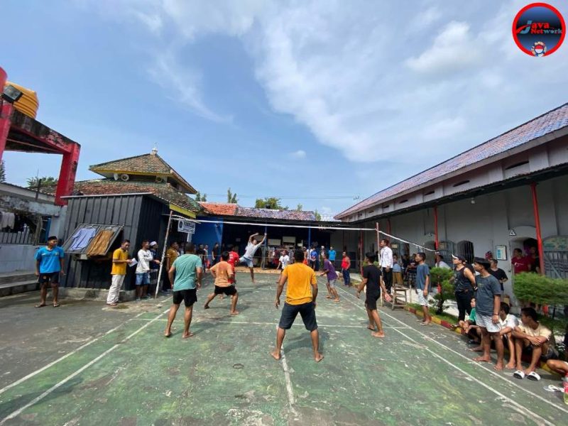 Serunya Lomba Voli Antar Warga Binaan, Rutan Sumenep Semarakkan HBP ke-61 dengan Sportivitas dan Kebersamaan