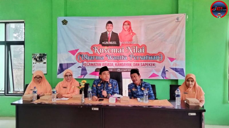 Kepala Kemenag Sumenep Sulut Semangat DWP KUA Kangean, Istri PNS Adalah Sumber Energi Suami