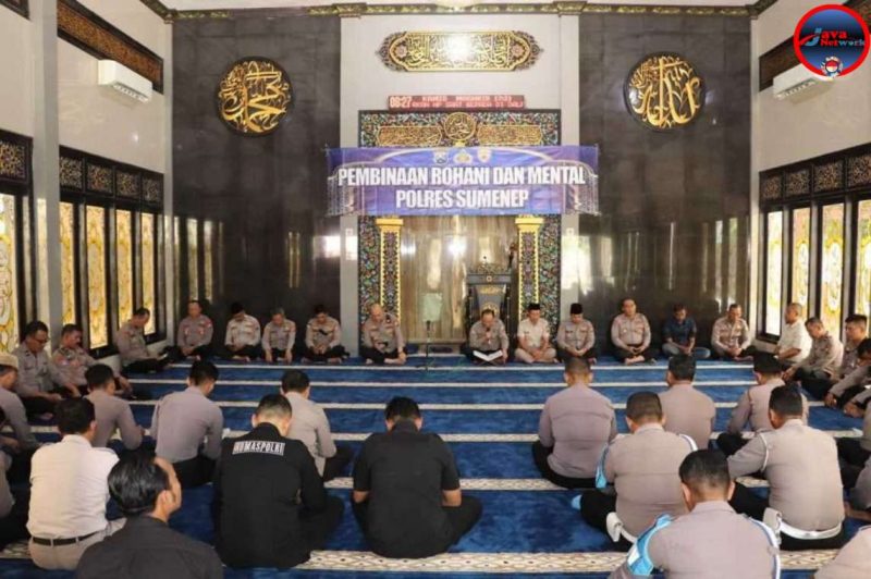 Suasana Binrohtal Polres Sumenep, Kamis (17/04/2025)