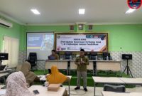 Ketua HIMPSI Sumenep Dr Zamzami Sabiq MPSI Saat Menjadi Narasumber Dalam Mencegah Kekerasan Terhadap Anak Didik Bertempat di MAN Sumenep, Senin (21/04/2025)