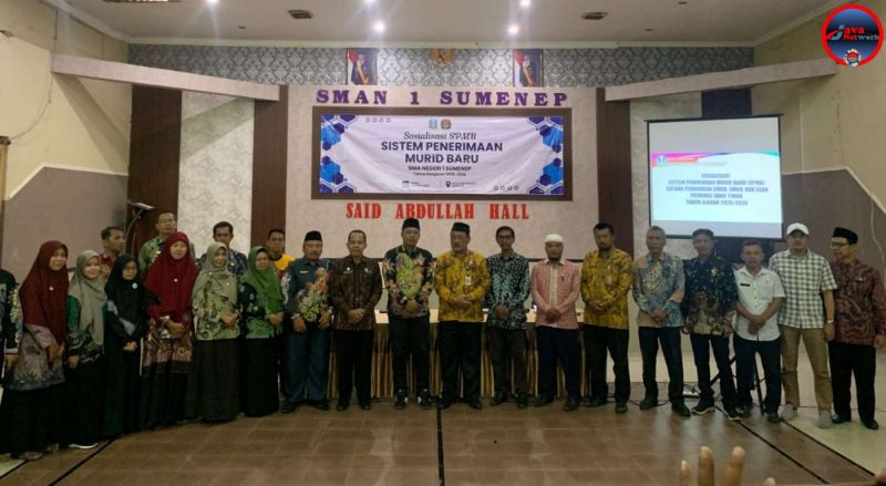 SMAN 1 Sumenep Sosialisasikan Sistem Baru Penerimaan Siswa, Zonasi Dihapus Diganti Rayon