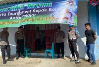 Polres Sumenep Amankan Kompetisi Sepak Bola Pelajar ASLAB PSSI 2025