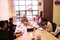 Kapolres AKBP Rivanda Sambut Silaturahmi BEM Sumenep, Bahas Sinergi Jelang May Day