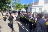 Aksi APMS Desak Kejari Tuntaskan Kasus BSPS dalam Pengawalan Ketat Polres Sumenep