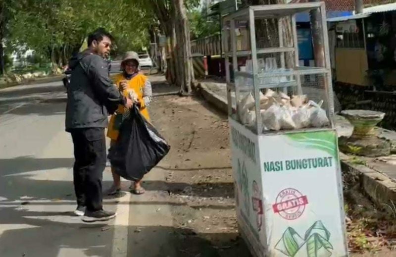 KBS Terus Menebar Manfaat Lewat Program Nasi BUNGTURAT, Jum'at Ini 70 Bungkus Dibagikan