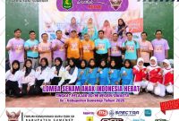 Langkah Serentak, Semangat Hebat: Anak-anak Sumenep Guncang GOR A. Yani dalam Lomba Senam Anak Indonesia Hebat