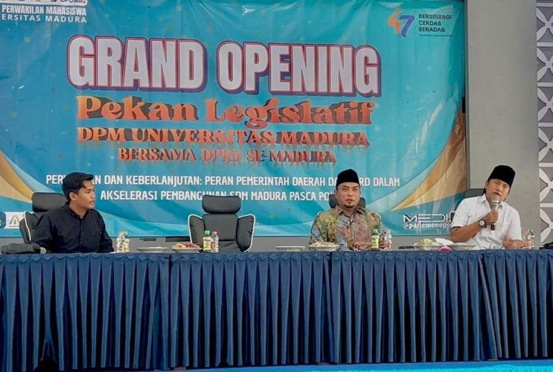 Wakili Ketua DPRD Sumenep, Akhmadi Yasid Gemparkan Pekan Legislatif UNIRA
