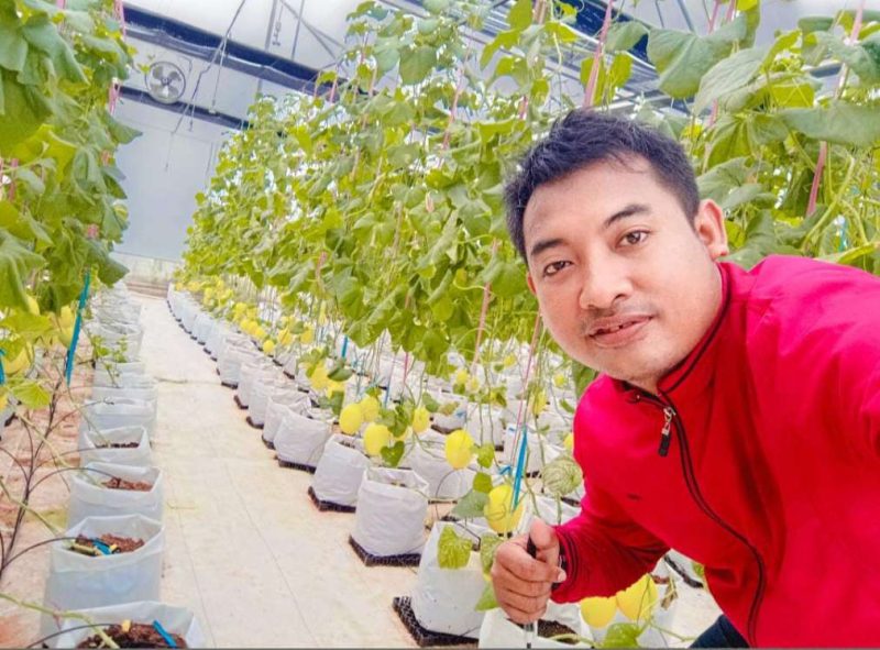 Aktivis Pertanian sekaligus Ketua Gapoktandes Lebeng Barat Kecamatan Pasongsongan