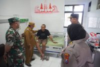 Dandim dan Forkopimda Sumenep Tunjukkan Empati kepada Kajari yang Sedang Sakit, Selasa (27/05/2025) 