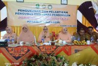 Kukuhkan Semangat Pengabdian, DWP Dinas Pendidikan Kecamatan Rubaru Resmi Dilantik untuk Masa Bakti 2025–2030