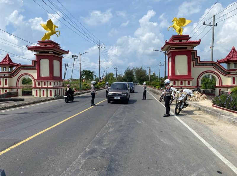 Cegah Kecelakaan dan Kejahatan Jalanan, Satlantas Polres Sumenep Intensifkan Patroli di Titik Rawan