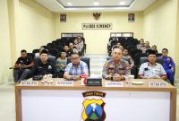 Kapolda Jatim Ajak Perguruan Silat Jaga Kondusivitas Wilayah, Polres Sumenep Ikut Saksikan via Zoom
