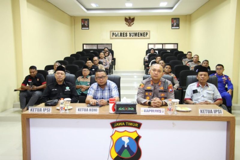 Kapolda Jatim Ajak Perguruan Silat Jaga Kondusivitas Wilayah, Polres Sumenep Ikut Saksikan via Zoom